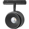 Gea luce GENOVA SP - FARETTO PROIETTORE LED BINARIO 48V NERO ROTAZIONE E INCLINAZIONE 3000K 410LM 8,5W