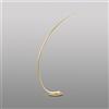 Gea luce IOLE PT - LAMPADA DA TERRA ORO A LED 3000K 1500LM 30W DIMMERABILE