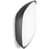 Gea luce GES090- PLAFONIERA ALLUMINIO GRIGIO ANTRACITE IP65 A LED 4000K 2000LM 20W