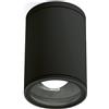 Gea luce GES1000- PLAFONIERA ALLUMINIO GRIGIO ANTRACITE 1 LUCE ATTACCO E27 IP65