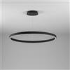 Gea luce CRISEIDE S/S - LAMPADARIO A SOSPENSIONE A LED 1 LUCE DIMMERABILE 3000K 5200LM 100W NERO