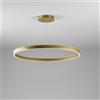 Gea luce CRISEIDE S/S - LAMPADARIO A SOSPENSIONE A LED 1 LUCE DIMMERABILE 3000K 5200LM 100W ORO
