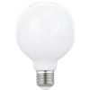 Gea luce GLA255B- LAMPADINA ATTACCO E27 D.9,5CM 3000K 1370lm 12W GLOBO VETRO BIANCO