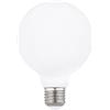 Gea luce GLA256B- LAMPADINA ATTACCO E27 D.12,5CM 3000K 1370lm 12W GLOBO VETRO BIANCO
