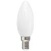 Gea luce GLA270B- LAMPADINA ATTACCO E14 D.3,5CM 3000K 570LM 6W CANDELA VETRO BIANCO