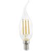 Gea luce GLA280C- LAMPADINA IN VETRO TRASPARENTE SOFFIO DI VENTO D. 3,5CM 2700K 600LM 6W