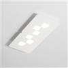Gea luce BILBAO P/M - PLAFONIERA BIANCO 6 LUCI ATTACCO GX53 65CM