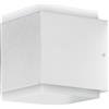 Gea luce GES1100- APPLIQUE LED 3000-4000-5000K 930-965-975LM 12W COLORE BIANCO IN ALLUMINIO