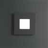 Gea luce BILDE P/G - PLAFONIERA COLORE NERO A LED 3000K 5600LM 56W DIMMERABILE 64CM