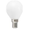 Gea luce GLA290B- LAMPADINA ATTACCO E14 VETRO BIANCO D.4,5CM 3000K 570LM 6W