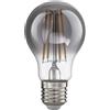 Gea luce GLA300G- LAMPADINA ATTACCO E27 VETRO FUME' D.6CM 2700K 680LM 8W