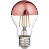 Gea luce GLA300R- LAMPADINA ATTACCO E27 VETRO SPECCHIATO RAME D.6CM 2700K1000LM 8W