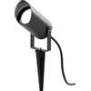 Gea luce GES1140- FARO PROIETTORE ANTRACITE 1 LUCE ATTACCO GU10 IP65 D.6X12,5CM