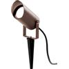 Gea luce GES1141- FARO PROIETTORE MARRONE 1 LUCE ATTACCO GU10 IP65 D.6X12,5CM