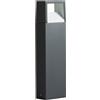 Gea luce GES1151- PALETTO COLORE ANTRACITE LED 3000-4000-6500K 320-380-378LM 9W IP54 H.50CM