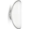 Gea luce GES121- APPLIQUE GRIGIO METALLIZZATO LED 4000K 1200LM 13W IP65 IN ALLUMINIO