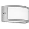 Gea luce GES140- APPLIQUE GRIGIO ALLUMINIO 1 LUCE ATTACCO E27 IP54 IN ALLUMINIO