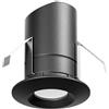 Gea luce GES2061C FARETTO DA INCASSO NERO IP44 A LED 3000K 179LM 2,1W
