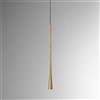Gea luce DAFNE S/G - SOSPENSIONE ORO IN ALLUMINIO A LED 213LM 3000K 7W