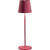 Gea luce GLS053- LAMPADA RICARICABILE A BATTERIA ROSSO A LED 3000K 240LM 3W