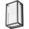 Gea luce GES2101- PLAFONIERA IN ALLUMINIO A LED 3000-4000-5000K 710-790-770LM 12W IP65 COLORE ANTRACITE