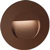 Gea luce GES2112N- SEGNAPASSI LED 4000K 100LM 3W IP65 ALLUMINIO MARRONE E VETRO INCASSO