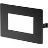 Gea luce GES2131- SEGNAPASSI POLICARBONATO ANTRACITE A LED 3000-4000-5000K 203-260-250LM 3W IP54 DA INCASSO