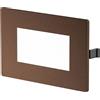 Gea luce GES2132- SEGNAPASSI POLICARBONATO MARRONE A LED 3000-4000-5000K 203-260-250LM 3W IP54 DA INCASSO