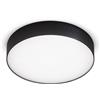 Gea luce GPL272N- PLAFONIERA IN ALLUMINIO NERA A LED 4000K 2460LM 30W D.25CM