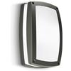 Gea luce GES300- PLAFONIERA 29CM PER ESTERNO IP54 2 LUCI ATTACCO E27 COLORE ANTRACITE