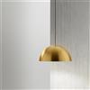 Gea luce BONELLA S/P - LAMPADARIO A SOSPENSIONE D.50CM 1 LUCE ATTACCO E27 IN ALLUMINIO COLORE OTTONE