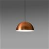 Gea luce BONELLA S/P - LAMPADARIO A SOSPENSIONE D.50CM 1 LUCE ATTACCO E27 IN ALLUMINIO COLORE RAME
