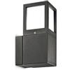 Gea luce GES330- APPLIQUE PER ESTERNI 1 LUCE ATTACCO E27 IP54 GRIGIO ANTRACITE