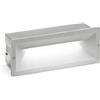 Gea luce GES351- SEGNAPASSI AD INCASSO COLORE GRIGIO METALLIZZATO A LED 4000K 1200LM 13W 25X9,8CM