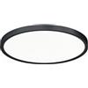 Gea luce GPL323- PLAFONIERA D.30CM 3000-4000-6000K 2300-2400-2450LM 24W NERO OPACO