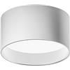 Gea luce GPL332C- FARETTO LED IN ALLUMINIO BIANCO SATINATO 3000K 957LM 12W D.12CM