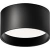 Gea luce GPL333H- FARETTO LED IN ALLUMINIO NERO SATINATO 2700K 901LM 12W D.12CM