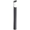 Gea luce GES461- PALETTO 4000K 800LM 9W D.9CM H.80CM GRIGIO ANTRACITE