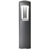 Gea luce GES490- PALETTO GRIGIO ANTRACITE 1 LUCE ATTACCO GX53 IP54 H.50CM