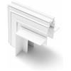 Gea luce FIRENZE BI AO - ANGOLO 90° PARETE/SOFFITTO BIANCO SISTEMA BINARIO FIRENZE
