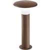 Gea luce GES521- PALETTO IN ALLUMINIO RUGGINE 1 LUCE ATTACCO E27 IP44 H.50CM