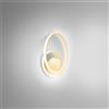 Gea luce DIVA A - APPLIQUE LED ORO IN ALLUMINIO DIMMERABILE 3000K 1330LM 20W