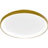 Gea luce KRIZIA P/G PLAFONIERA LED 3000K 4000LM 50W DIMMERABILE D.58CM IN ALLUMINIO ORO