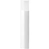Gea luce GES711- PALETTO BIANCO 1 LUCE ATTACCO E27 IP44 ALLUMINIO 50CM TONDO