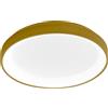 Gea luce KRIZIA P/P PLAFONIERA LED 3000K 2500LM 30W DIMMERABILE IN ALLUMINIO ORO D.38CM