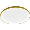Gea luce KRIZIA P/S PLAFONIERA LED 3000K 5100LM 60W DIMMERABILE D.78CM IN ALLUMINIO ORO