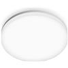 Gea luce GES830- PLAFONIERA LED BIANCO OPACO 4000K 1620LM 18W IP66 D.28CM TONDA