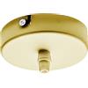 Gea luce GSOB12- ROSONE 1 FORO OTTONE IN METALLO PIU' ACCESSORI INCLUSI D.10CM
