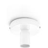 Gea luce GSOP01- PLAFONIERA PIU ACCESSORI PORTALAMPADA ATTACCO E27 BIANCO SATINATO
