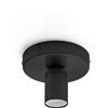 Gea luce GSOP02- PLAFONIERA PIU ACCESSORI PORTALAMPADA ATTACCO E27 NERO SATINATO